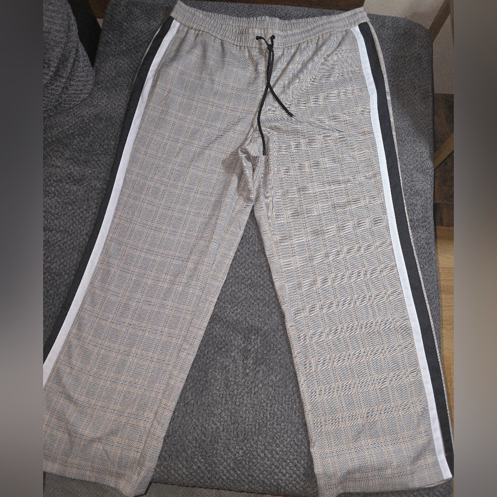 Nine West Wide Leg Plaid Pants – Size XXL - Picture 2 of 6